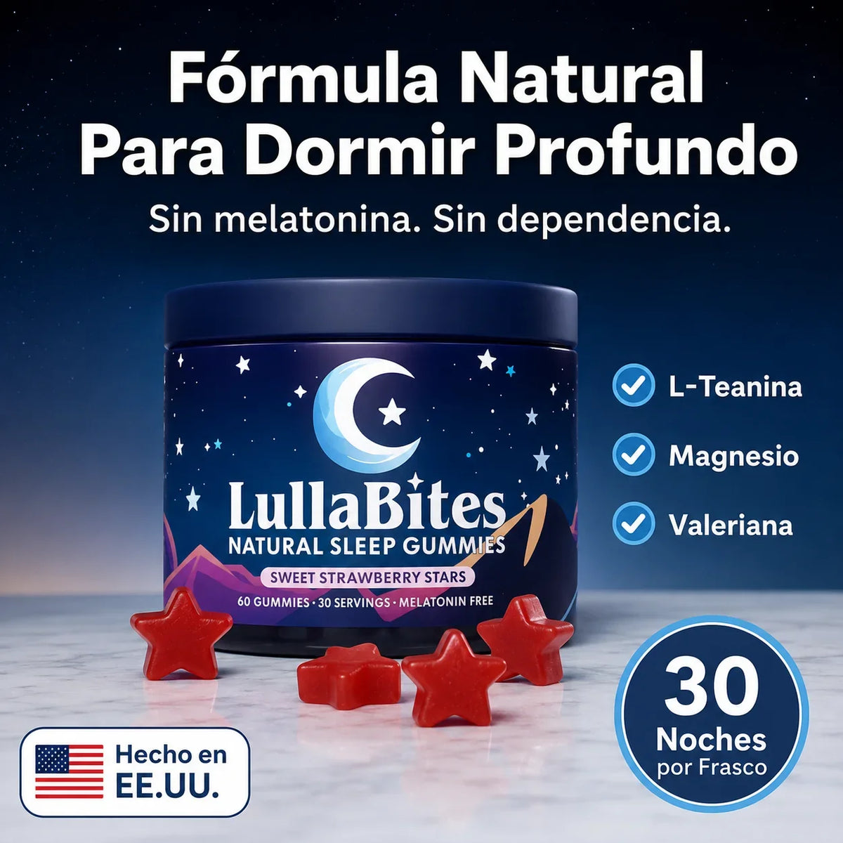 LULLABITES GOMITAS NATURALES PARA DORMIR